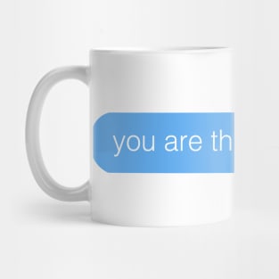 you are the worst burr Hamilton Text Mug